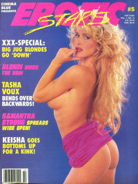 Erotic Stars Vol. 1 # 14 Magazine Back Copies Magizines Mags