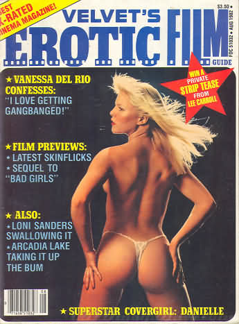 Erotic X-Film Guide by Volume Vol. 1 # 2 magazine back issue Erotic X-Film Guide by Volume magizine back copy 
