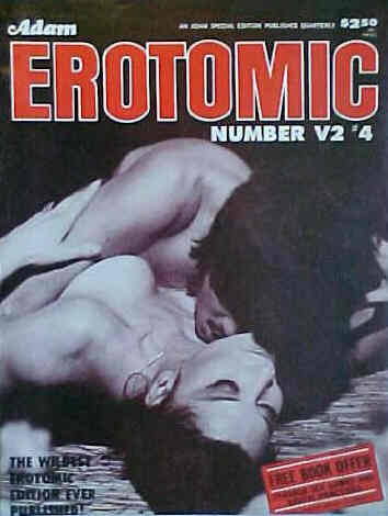 Adam Erotomic Vol. 2 # 4 magazine back issue Adam Erotomic magizine back copy 