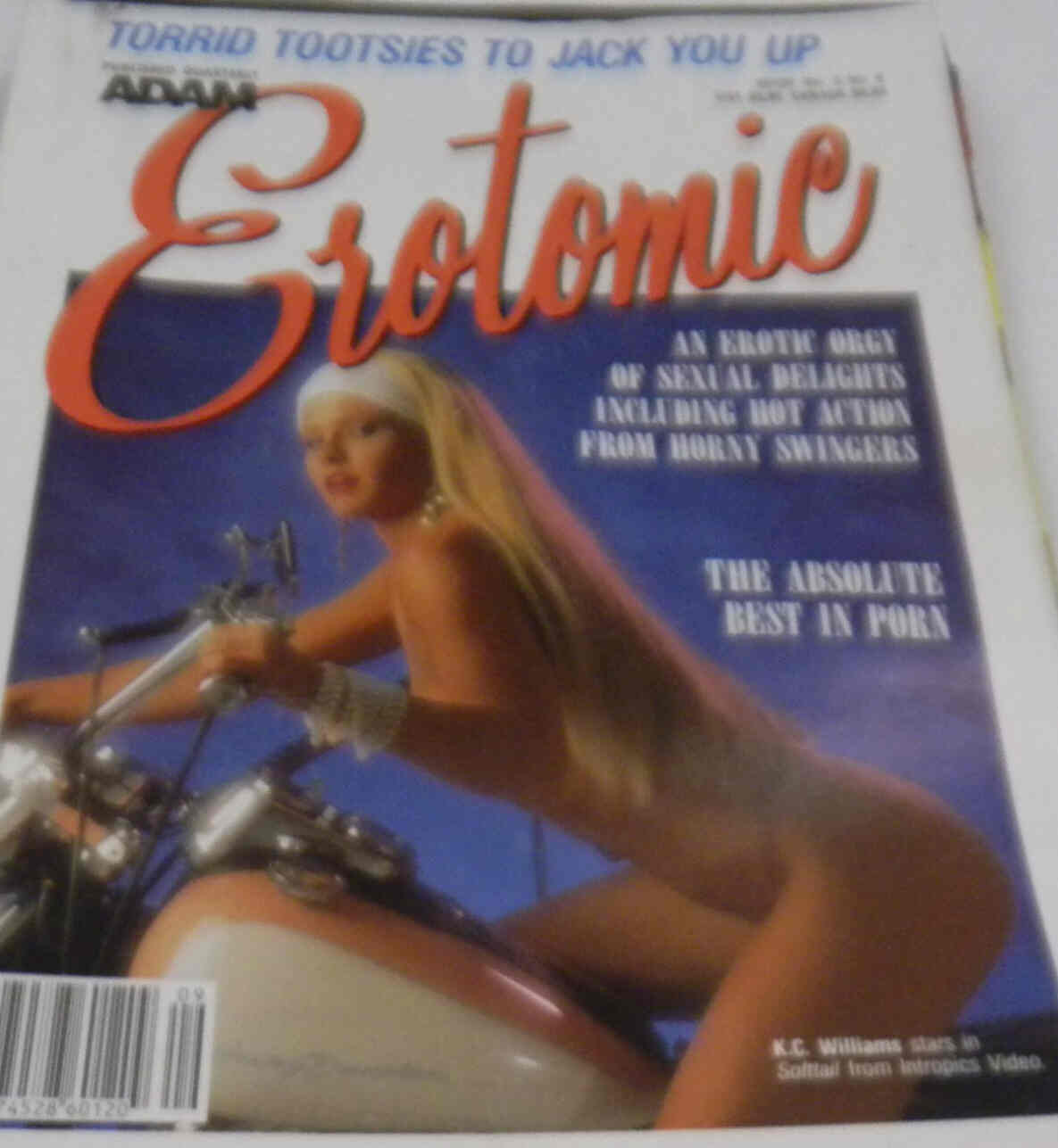 Adam Erotomic Vol. 5 # 9 magazine back issue Adam Erotomic magizine back copy 