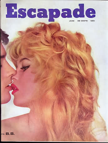 Escapade June 1959 magazine back issue Escapade magizine back copy 