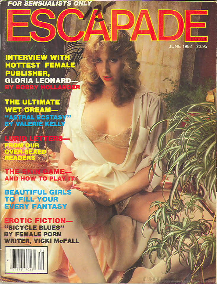 Escapade June 1982 magazine back issue Escapade magizine back copy 