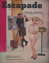Escapade April 1956 magazine back issue cover image