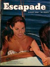 Escapade August 1956 magazine back issue cover image