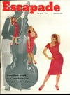 Escapade February 1958 magazine back issue cover image