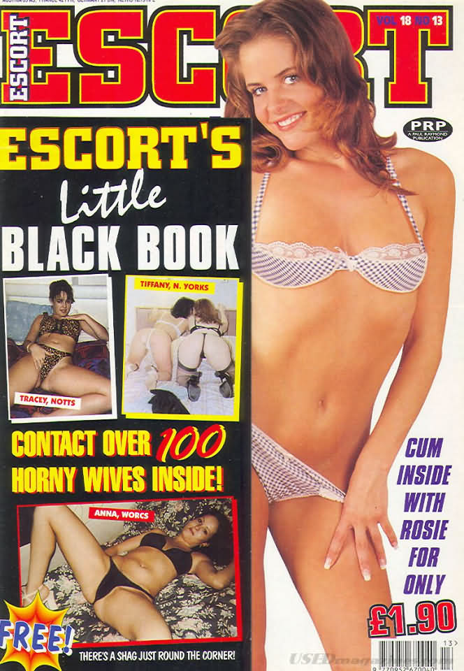 Escort Vol. 18 # 13 magazine back issue Escort magizine back copy 