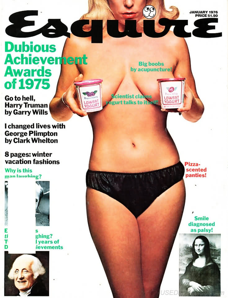 Esquire January 1976 magazine back issue Esquire magizine back copy Esquire January 1976 Men's Lifestyle Magazine Back Issue Published by Hearst Communications. Dubious Achievement Awards Of 1975.