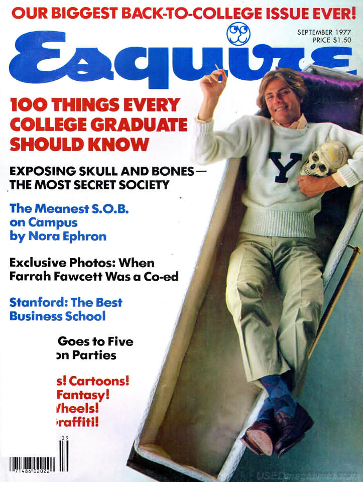 Esquire September 1977 magazine back issue Esquire magizine back copy Esquire September 1977 Men's Lifestyle Magazine Back Issue Published by Hearst Communications. 100 Things Every College Graduate Should Know .