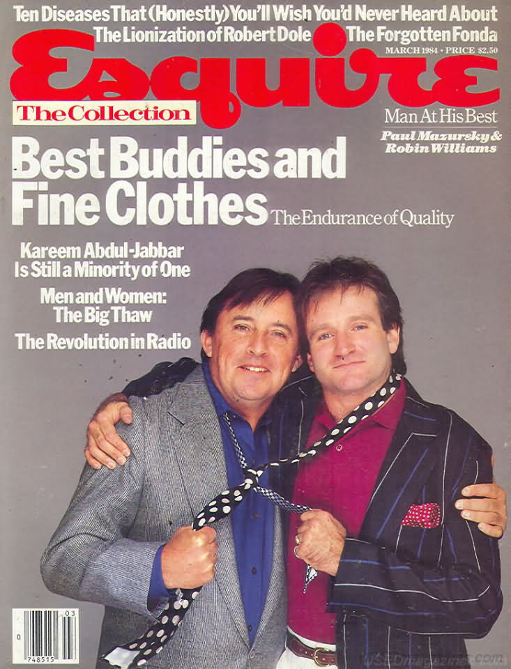 Esquire March 1984 magazine back issue Esquire magizine back copy Esquire March 1984 Men's Lifestyle Magazine Back Issue Published by Hearst Communications. Ten Diseases That (Honestly) You'll Wish You'd Never Heard About.