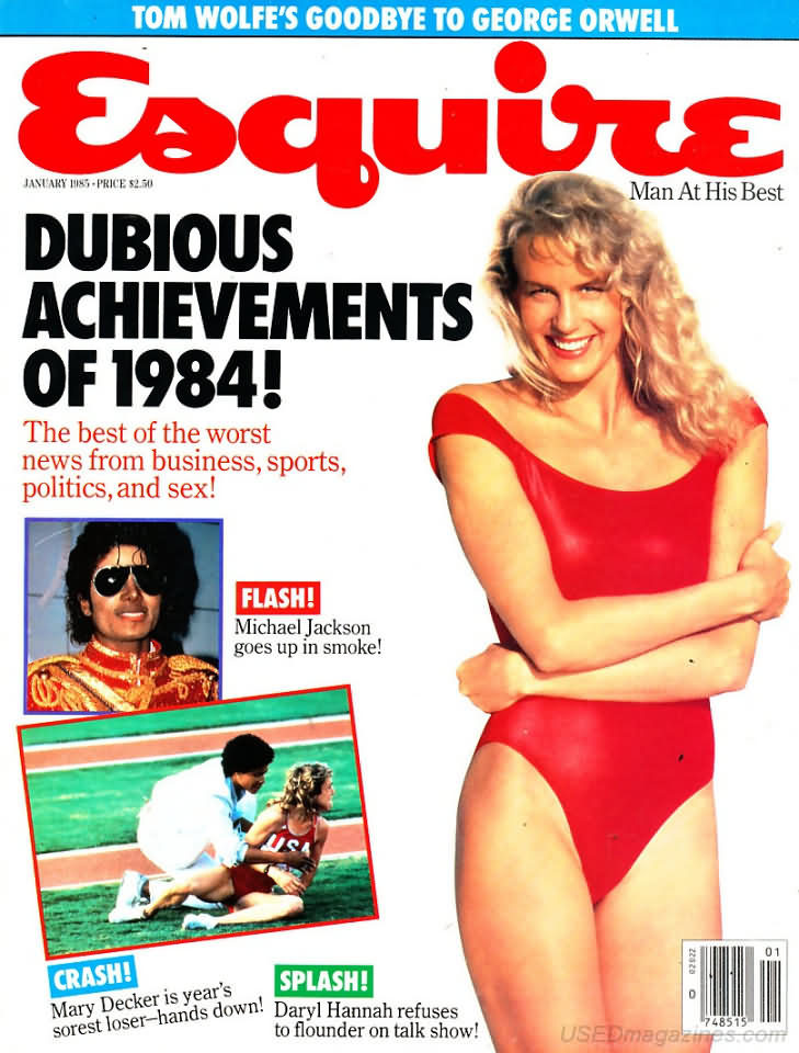 Esquire January 1985 magazine back issue Esquire magizine back copy Esquire January 1985 Men's Lifestyle Magazine Back Issue Published by Hearst Communications. Dubious Achievements Of 1984!.