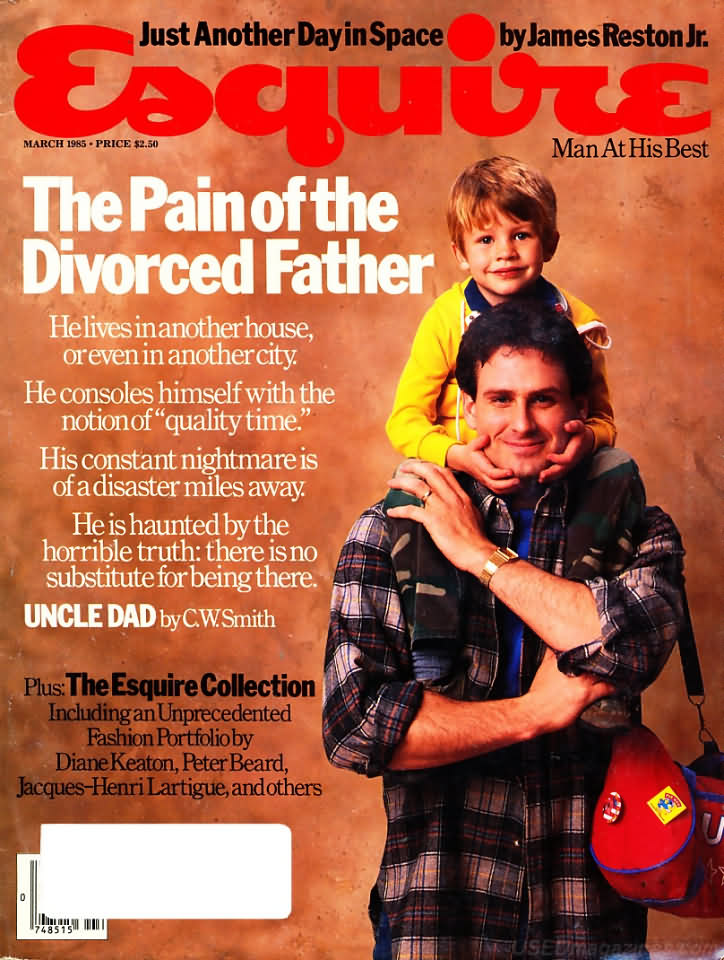 Esquire March 1985 magazine back issue Esquire magizine back copy Esquire March 1985 Men's Lifestyle Magazine Back Issue Published by Hearst Communications. The Pain Of The Divorced Father.