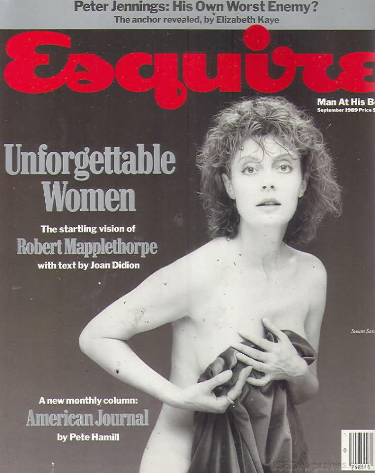 Esquire September 1989 magazine back issue Esquire magizine back copy Esquire September 1989 Men's Lifestyle Magazine Back Issue Published by Hearst Communications. Peter Jennings: His Own Worst Enemy? The Anchor Revealed By Elizabeth Kaye.