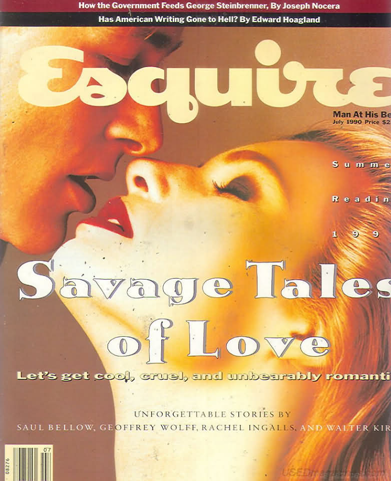 Esquire July 1990 magazine back issue Esquire magizine back copy Esquire July 1990 Men's Lifestyle Magazine Back Issue Published by Hearst Communications. How The Government Feeds George Steinbrener, By Joseph Nocera.