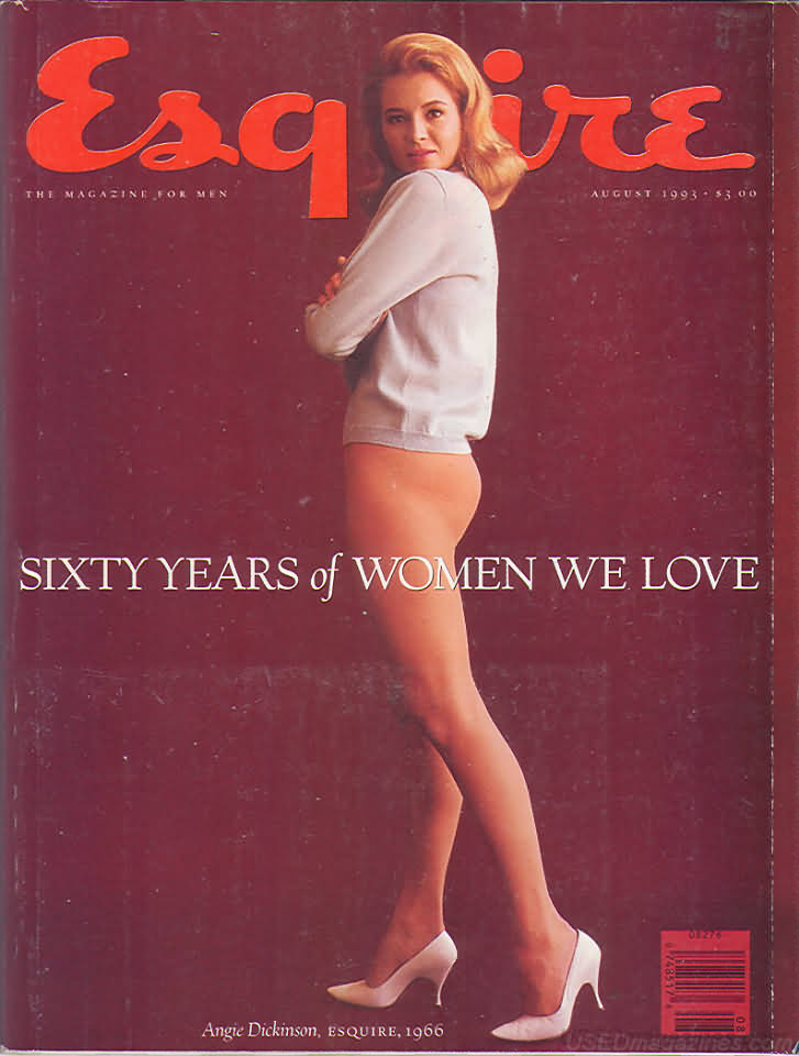 Esquire August 1993 magazine back issue Esquire magizine back copy Esquire August 1993 Men's Lifestyle Magazine Back Issue Published by Hearst Communications. Sixty Years Of Women We Love.