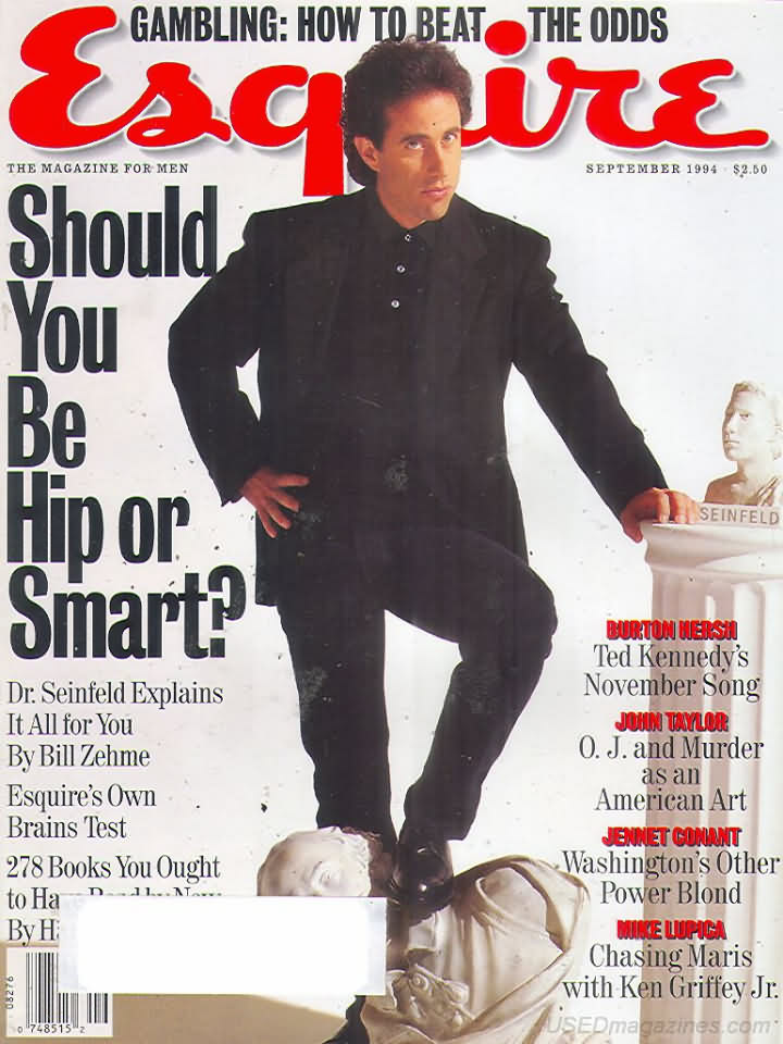 Esquire September 1994 magazine back issue Esquire magizine back copy Esquire September 1994 Men's Lifestyle Magazine Back Issue Published by Hearst Communications. Gambling: How To Beat The Odds.