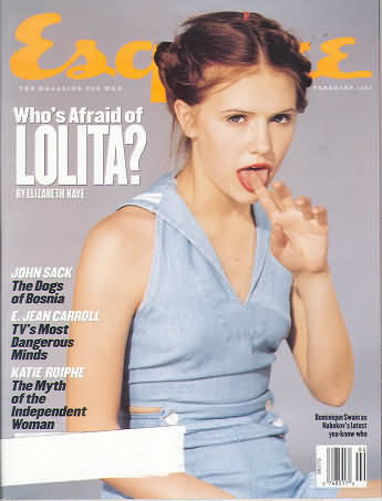 Esquire February 1997 magazine back issue Esquire magizine back copy Esquire February 1997 Men's Lifestyle Magazine Back Issue Published by Hearst Communications. Who's Afraid Of Lolita? By Elizabeth Haye.