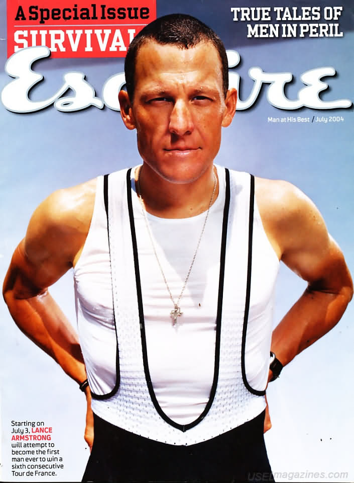 Esquire July 2004 magazine back issue Esquire magizine back copy Esquire July 2004 Men's Lifestyle Magazine Back Issue Published by Hearst Communications. A Special Issue Survival.