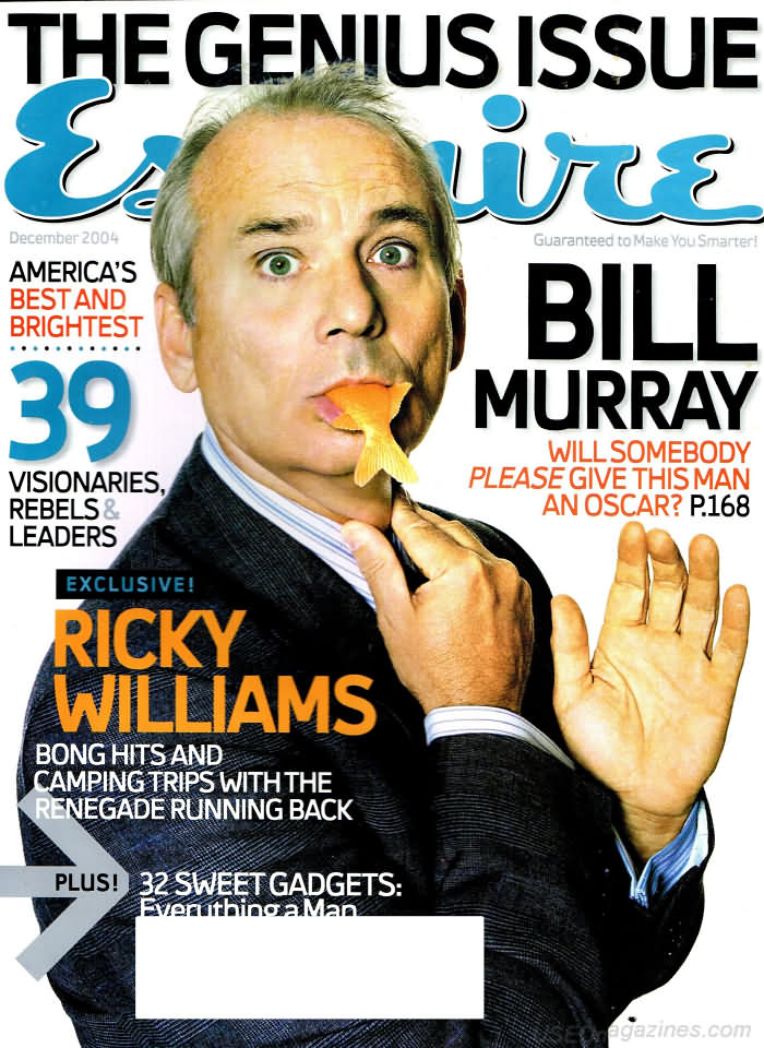 Esquire December 2004 magazine back issue Esquire magizine back copy Esquire December 2004 Men's Lifestyle Magazine Back Issue Published by Hearst Communications. America's Best And Brightest.