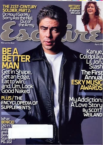 Esquire April 2005 magazine back issue Esquire magizine back copy Esquire April 2005 Men's Lifestyle Magazine Back Issue Published by Hearst Communications. The 21st - Century Soldier Part 2: Or How I Got My Sorry Ass The Hell Out Of The Army.