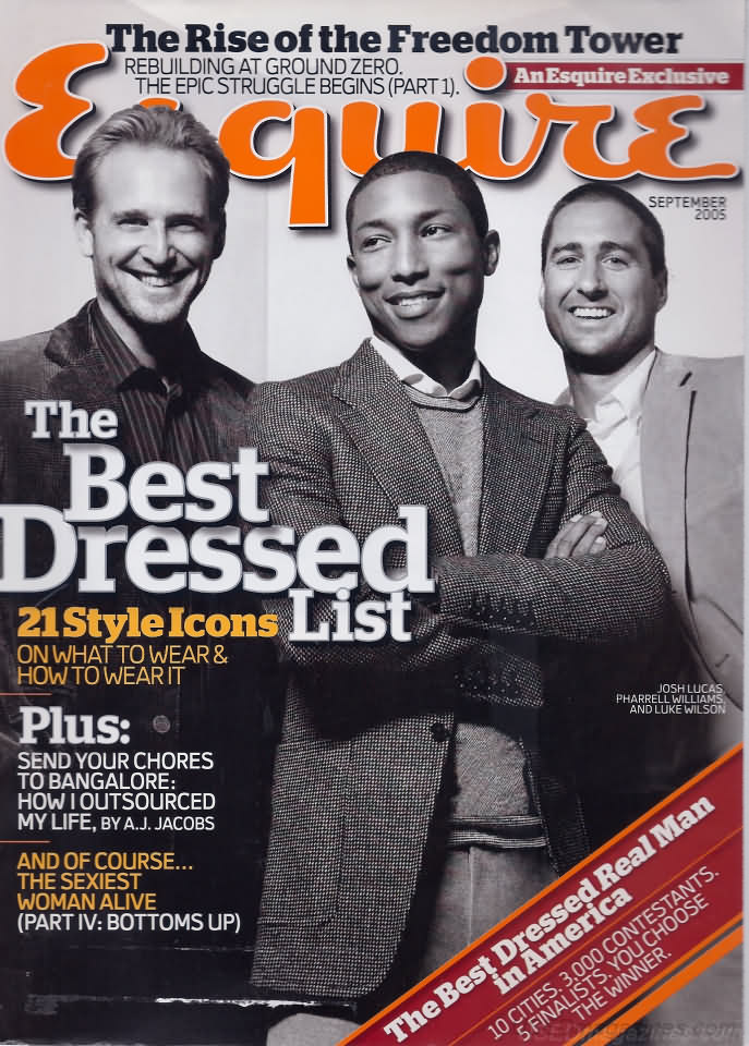 Esquire Sep 2005 magazine reviews