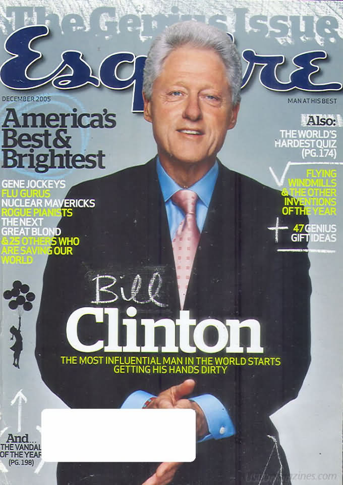 Esquire Dec 2005 magazine reviews