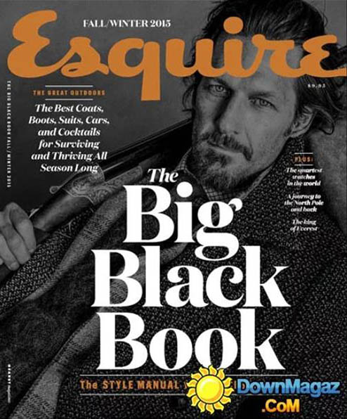 Esquire Fall/Winter 2015 magazine back issue Esquire magizine back copy 