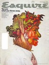 Esquire November 1971 magazine back issue cover image