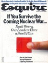 Esquire March 1982 magazine back issue cover image