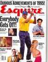 Esquire January 1996 magazine back issue cover image