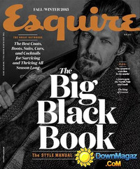 Esquire Fall/Winter 2015 magazine back issue cover image