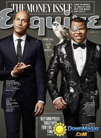 Esquire April 2016 magazine back issue cover image