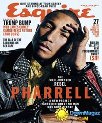 Esquire February 2017 magazine back issue cover image