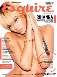 Rihanna magazine cover appearance Esquire UK July 2012