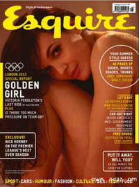 Esquire UK August 2012 magazine back issue cover image