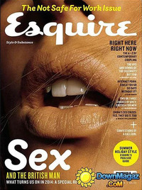 Esquire UK August 2014 magazine back issue cover image