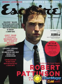 Esquire UK September 2014 magazine back issue cover image