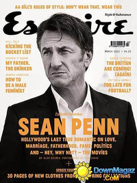 Esquire UK March 2015 magazine back issue cover image