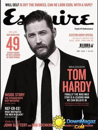 Esquire UK May 2015 magazine back issue cover image