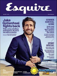 Esquire UK July 2015 magazine back issue cover image