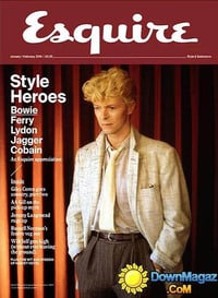 Esquire UK January/February 2016 magazine back issue cover image