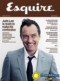 Esquire UK October 2016 magazine back issue cover image