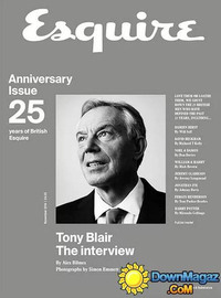 Esquire UK November 2016 magazine back issue cover image