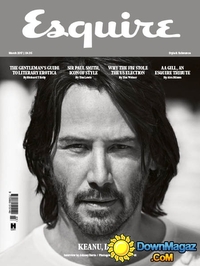Esquire UK March 2017 magazine back issue cover image