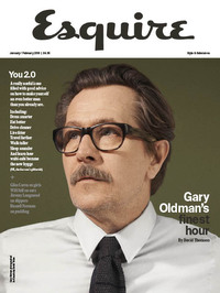 Esquire UK January/March 2018 magazine back issue cover image