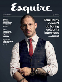 Esquire UK September 2018 magazine back issue cover image