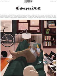 Esquire UK July/August 2020 magazine back issue cover image