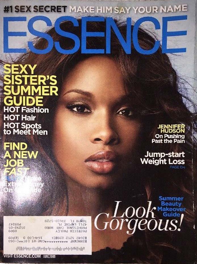 Essence June 2009, , Jennifer Hudson On Pushing Past The Pain Mag