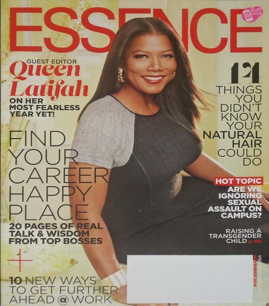 Essence November 2014, , Guest Editor Queen Latifah On Her Most Fearless Year Yet!