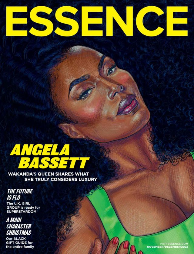 Essence November/December 2022 magazine back issue Essence magizine back copy 