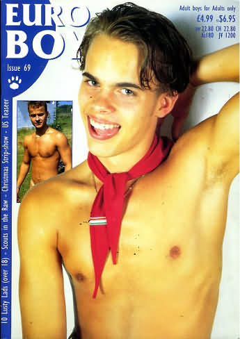 Euro Boy # 69 magazine back issue Euro Boy magizine back copy 